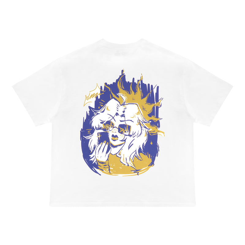 Boxy Tee Back Print