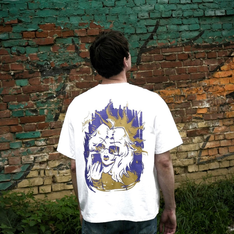 Boxy Tee Back Print